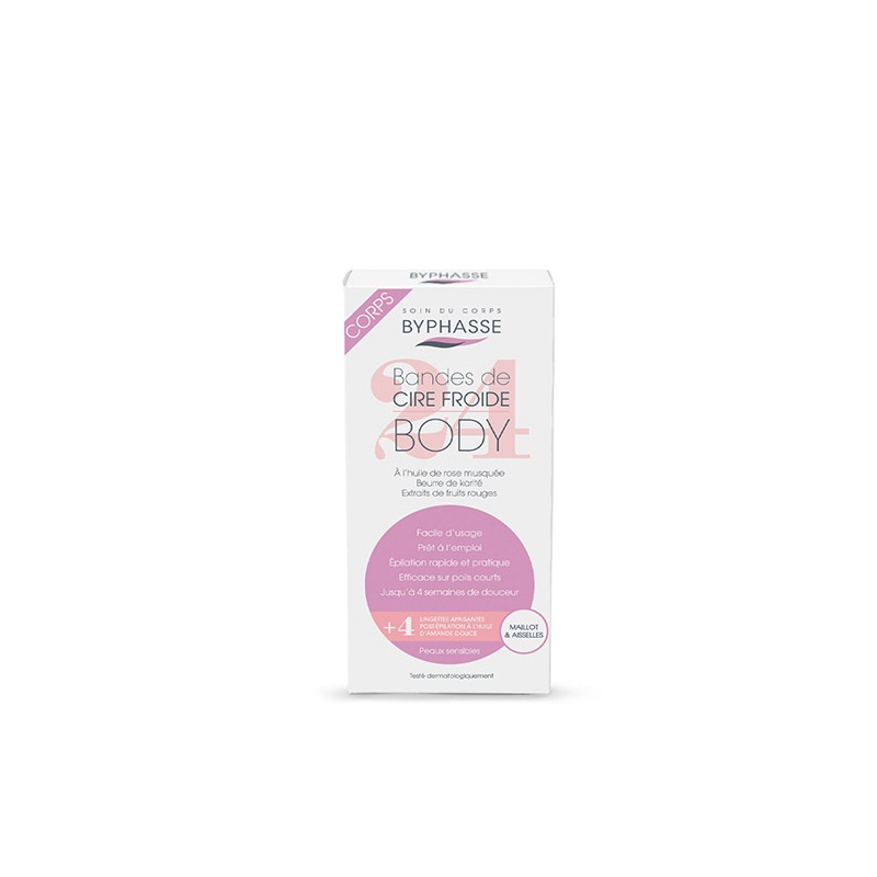 Byphasse Cold wax strips Bikini and underarms